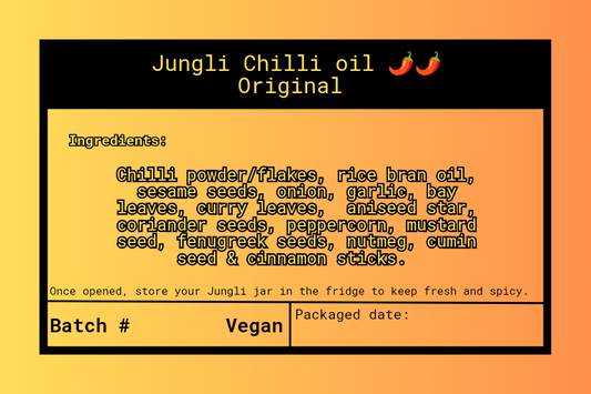 3. Original Jungli Chilli oil 🌶️🌶️