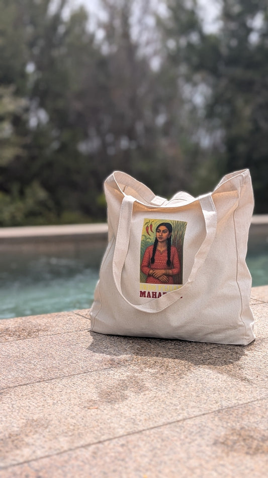 9. Tote bag - Indo Fijian Maharani 👜