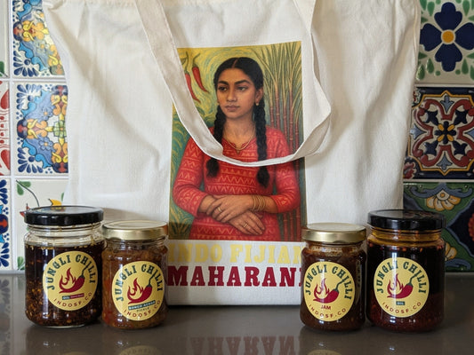 1. Maharani pack - Purchase the full Jungli range and score a FREE tote bag 👸🏽🌶️