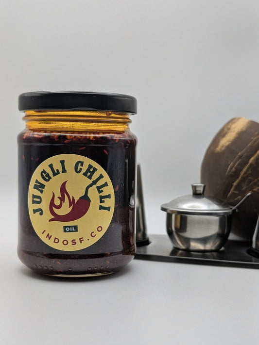 3. Medium spice - Jungli Chilli oil 🌶️🌶️