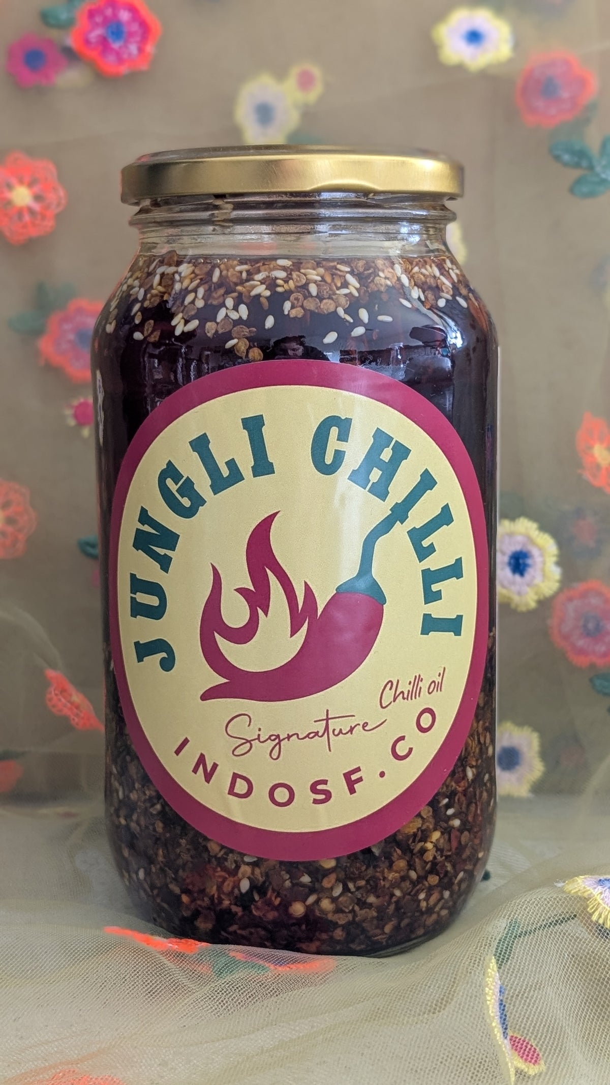 1. Signature Jungli Chilli oil (750ml)