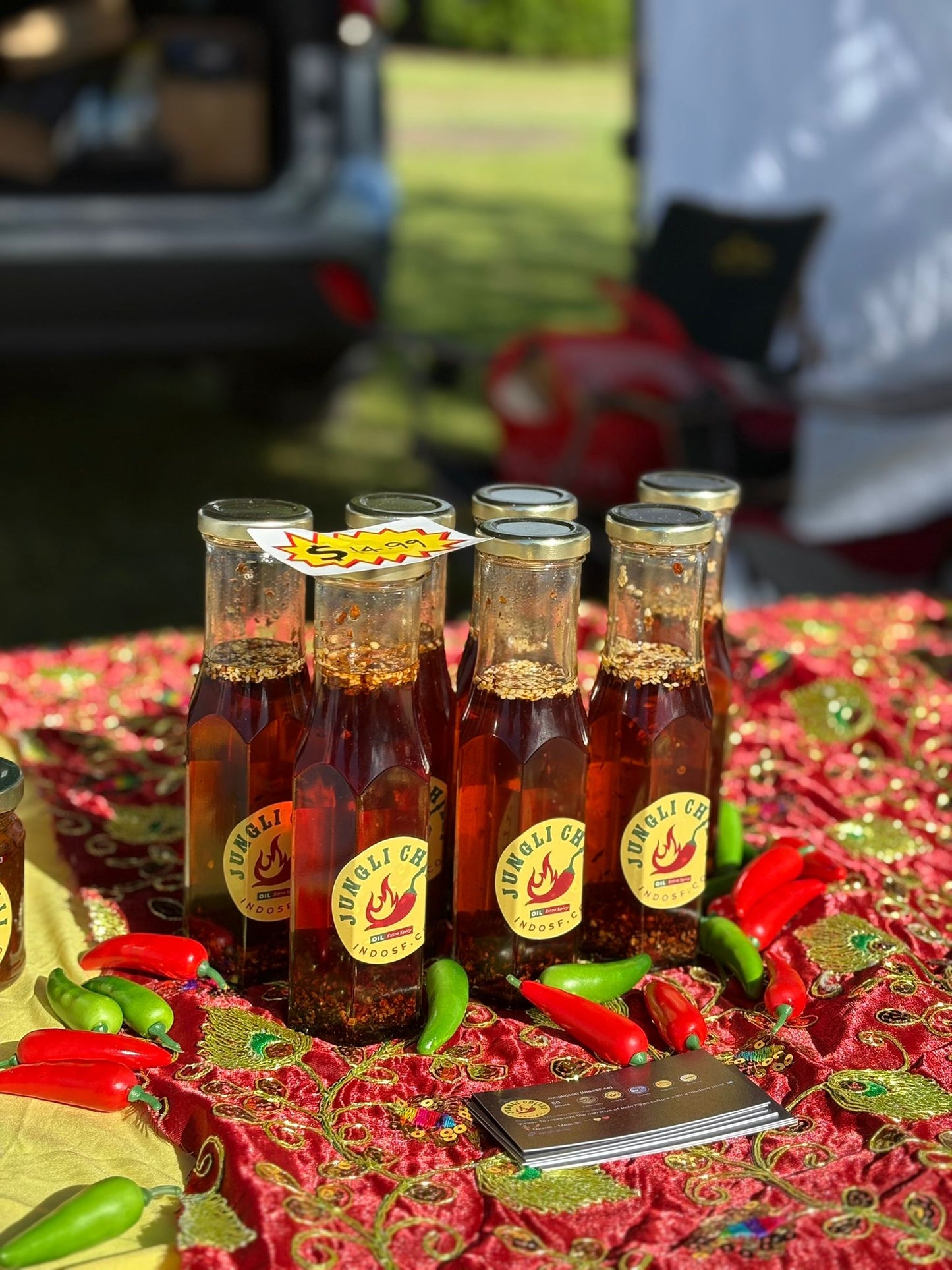 6. Oil - extra spicy 🌶️🌶️🌶️