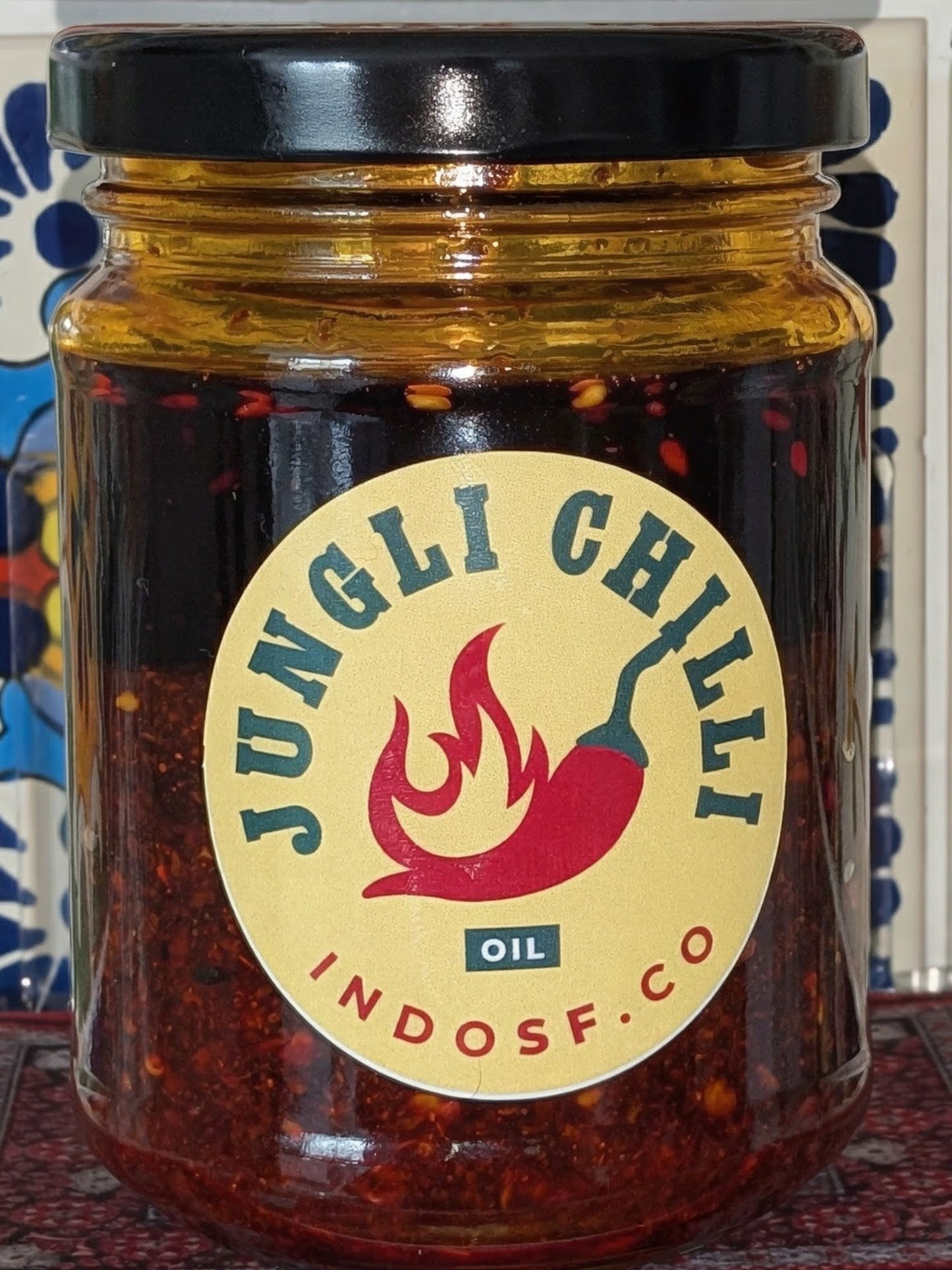 3. Jungli Chilli oil medium spice 🌶️🌶️
