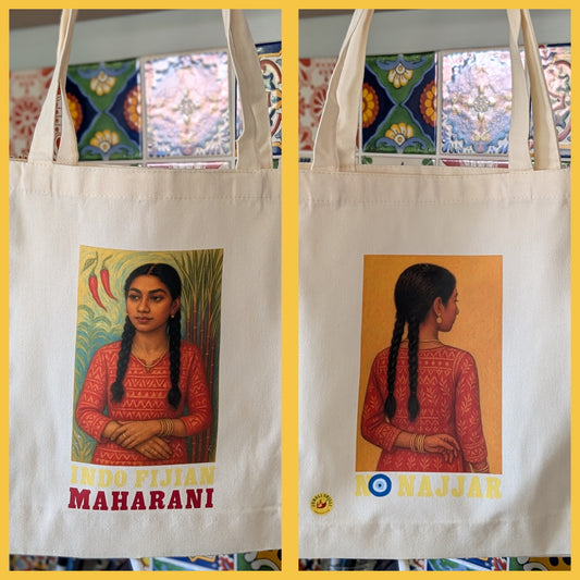 7. Tote bag - Indo Fijian Maharani
